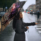 Horus Behdety Warrior Umbrella with Falcon Mask and Spear Ancient Egyptian Combat