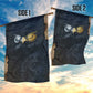 Heru-Ur Falcon Eyes Garden Flag Solar Disk Ancient Egyptian Mythology in Dark Stone