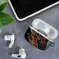 Heru-Ur AirPods Case Flaming Wings and Sword Ancient Egyptian Warrior