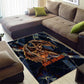 Heru-Ur Area Rug Flaming Wings and Sword Ancient Egyptian Warrior