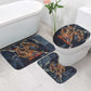 Heru-Ur Bathroom Set Flaming Wings and Sword Ancient Egyptian Warrior