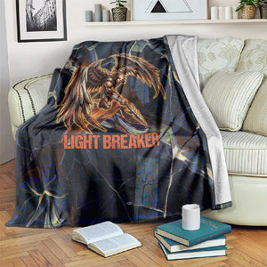 Heru-Ur Blanket Flaming Wings and Sword Ancient Egyptian Warrior