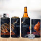 Heru-Ur 4 in 1 Can Cooler Tumbler Flaming Wings and Sword Ancient Egyptian Warrior