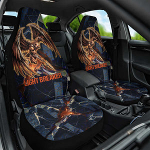 Heru-Ur Car Seat Cover Flaming Wings and Sword Ancient Egyptian Warrior