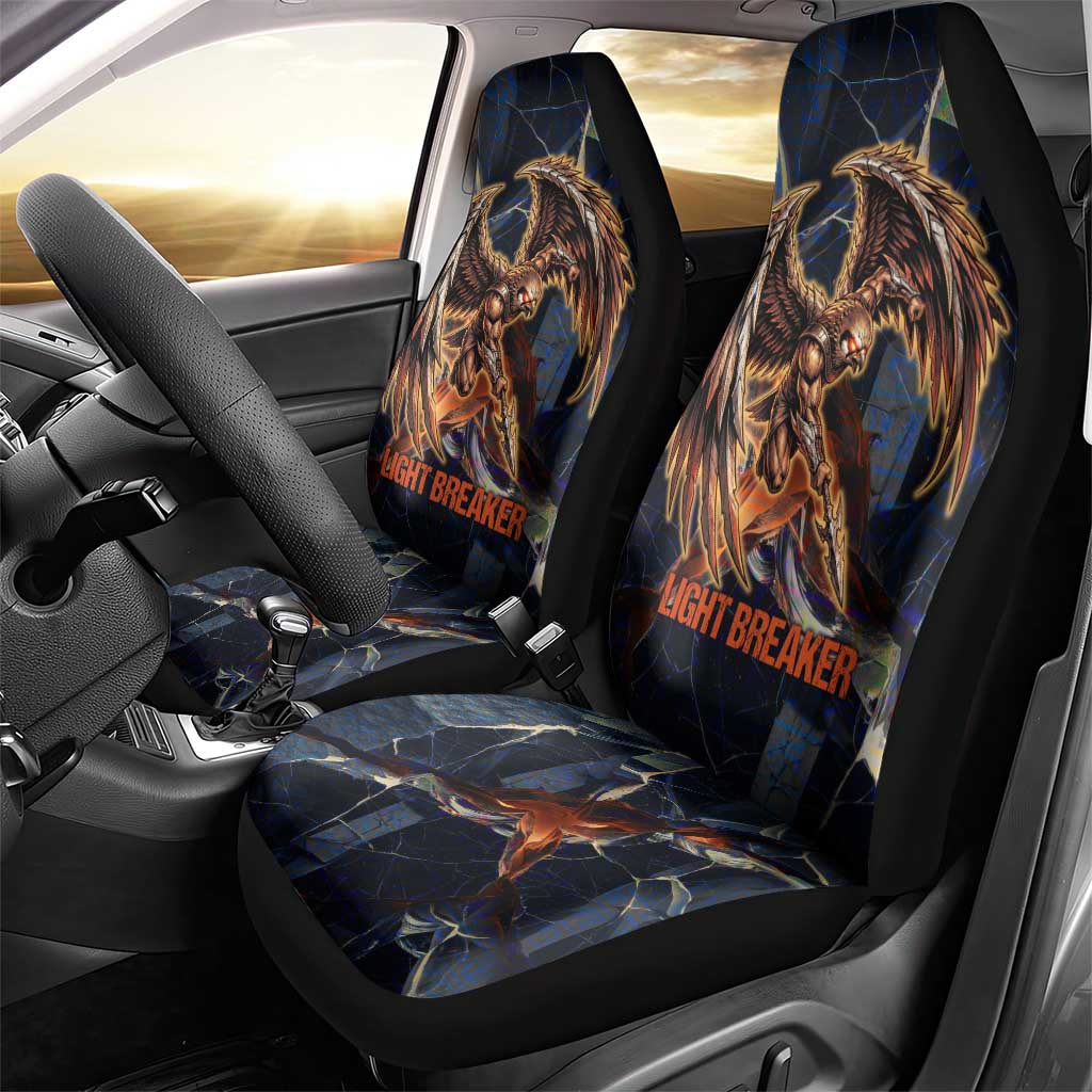 Heru-Ur Car Seat Cover Flaming Wings and Sword Ancient Egyptian Warrior