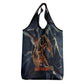 Heru-Ur Grocery Bag Flaming Wings and Sword Ancient Egyptian Warrior