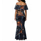Heru-Ur Mermaid Dress Flaming Wings and Sword Ancient Egyptian Warrior