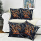 Heru-Ur Pillow Cover Flaming Wings and Sword Ancient Egyptian Warrior