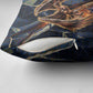Heru-Ur Pillow Cover Flaming Wings and Sword Ancient Egyptian Warrior