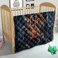 Heru-Ur Quilt Flaming Wings and Sword Ancient Egyptian Warrior