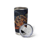 Heru-Ur Tumbler Cup Flaming Wings and Sword Ancient Egyptian Warrior