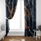 Heru-Ur Window Curtain Flaming Wings and Sword Ancient Egyptian Warrior