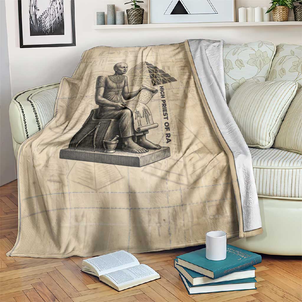 Imhotep Blanket Pyramid Blueprints Ancient Egyptian Architecture and Priest