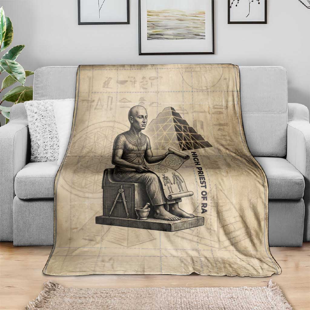 Imhotep Blanket Pyramid Blueprints Ancient Egyptian Architecture and Priest