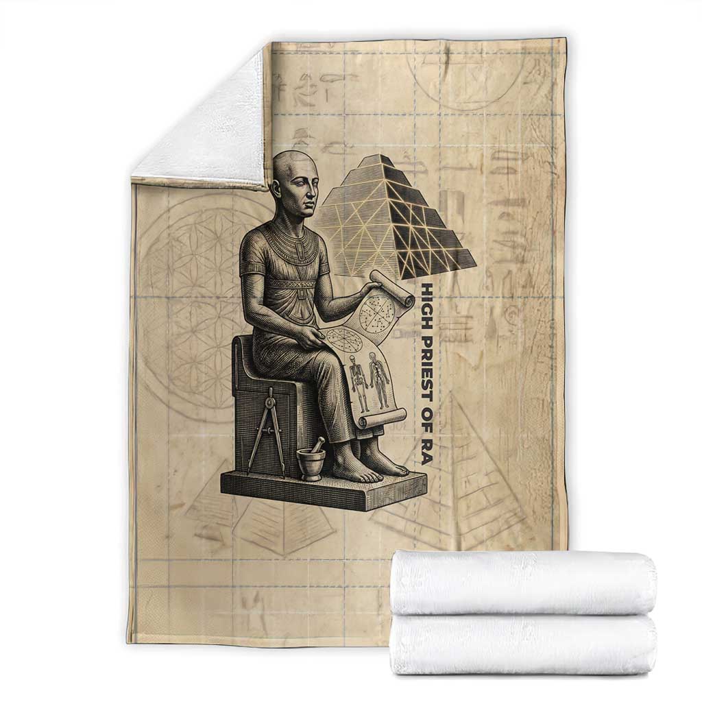 Imhotep Blanket Pyramid Blueprints Ancient Egyptian Architecture and Priest