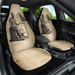 Imhotep Car Seat Cover Pyramid Blueprints Ancient Egyptian Architecture and Priest