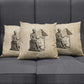 Imhotep Pillow Cover Pyramid Blueprints Ancient Egyptian Architecture and Priest