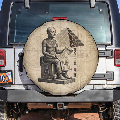 Imhotep Spare Tire Cover Pyramid Blueprints Ancient Egyptian Architecture and Priest