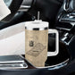 Imhotep Tumbler With Handle Pyramid Blueprints Ancient Egyptian Architecture and Priest