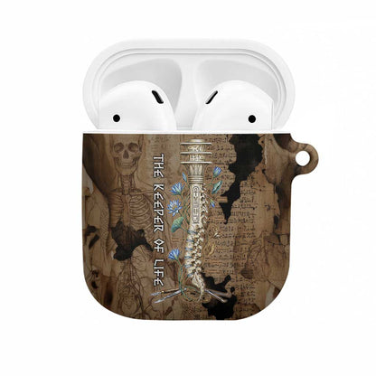 Imhotep Eye of Horus AirPods Case Papyrus Scrolls Ancient Egyptian Medicine