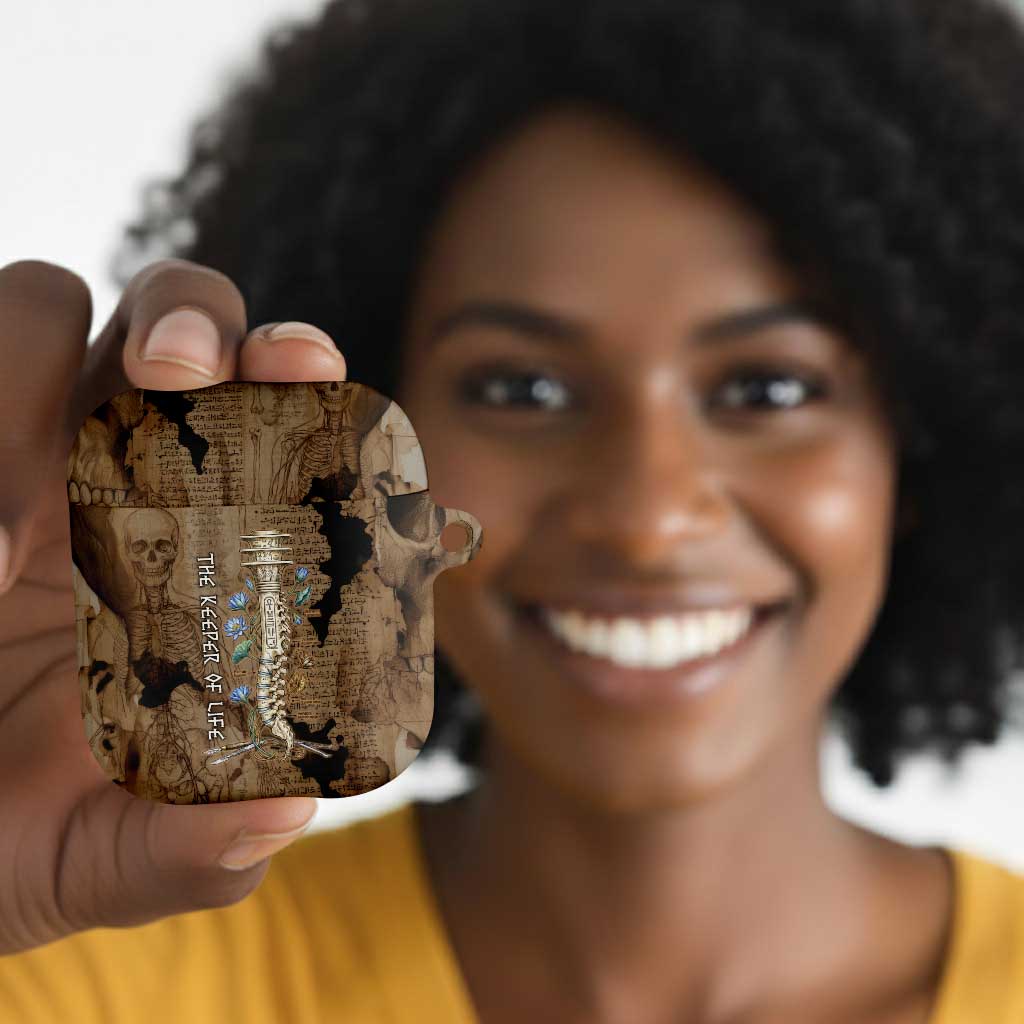Imhotep Eye of Horus AirPods Case Papyrus Scrolls Ancient Egyptian Medicine