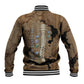 Imhotep Eye of Horus Baseball Jacket Papyrus Scrolls Ancient Egyptian Medicine