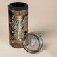 Imhotep Eye of Horus 4 in 1 Can Cooler Tumbler Papyrus Scrolls Ancient Egyptian Medicine