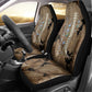 Imhotep Eye of Horus Car Seat Cover Papyrus Scrolls Ancient Egyptian Medicine