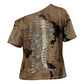 Imhotep Eye of Horus Cross Shoulder Shirt Papyrus Scrolls Ancient Egyptian Medicine