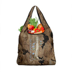 Imhotep Eye of Horus Grocery Bag Papyrus Scrolls Ancient Egyptian Medicine