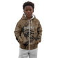 Imhotep Eye of Horus Kid Hoodie Papyrus Scrolls Ancient Egyptian Medicine