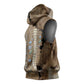 Imhotep Eye of Horus Sleeveless Hoodie Papyrus Scrolls Ancient Egyptian Medicine
