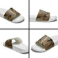 Imhotep Eye of Horus Slide Sandals Papyrus Scrolls Ancient Egyptian Medicine