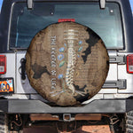 Imhotep Eye of Horus Spare Tire Cover Papyrus Scrolls Ancient Egyptian Medicine