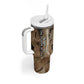 Imhotep Eye of Horus Tumbler With Handle Papyrus Scrolls Ancient Egyptian Medicine