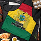 Ghana Republic Day Apron Ghanaian Pride Flag Colors With Coat Of Arms And Black Star