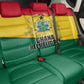 Ghana Republic Day Back Car Seat Cover Ghanaian Pride Flag Colors With Coat Of Arms And Black Star