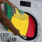 Ghana Republic Day Bathroom Set Ghanaian Pride Flag Colors With Coat Of Arms And Black Star
