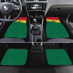 Ghana Republic Day Car Mats Ghanaian Pride Flag Colors With Coat Of Arms And Black Star
