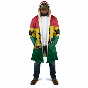 Ghana Republic Day Cloak Ghanaian Pride Flag Colors With Coat Of Arms And Black Star