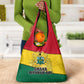 Ghana Republic Day Grocery Bag Ghanaian Pride Flag Colors With Coat Of Arms And Black Star