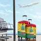 Ghana Republic Day Luggage Cover Ghanaian Pride Flag Colors With Coat Of Arms And Black Star