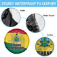 Ghana Republic Day Spare Tire Cover Ghanaian Pride Flag Colors With Coat Of Arms And Black Star