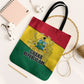 Ghana Republic Day Tote Bag Ghanaian Pride Flag Colors With Coat Of Arms And Black Star