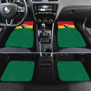 Personalized Ghana Republic Day Car Mats Kwame Nkrumah Vintage Portrait Art - July 1st Theme