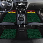 Personalized Ghana Republic Day Car Mats Adinkra Pattern Heritage Silhouette African Culture Art