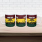 Personalized Ghana Republic Day Ceramic Mug Adinkra Pattern Heritage Silhouette African Culture Art