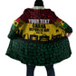 Personalized Ghana Republic Day Cloak Adinkra Pattern Heritage Silhouette African Culture Art