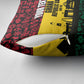 Personalized Ghana Republic Day Pillow Cover Adinkra Pattern Heritage Silhouette African Culture Art