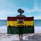 Personalized Ghana Republic Day Sarong Adinkra Pattern Heritage Silhouette African Culture Art